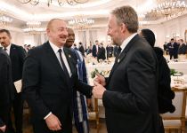President Ilham Aliyev, First Lady Mehriban Aliyeva attend dinner hosted on behalf of Recep Tayyip Erdogan in Ankara (PHOTO)