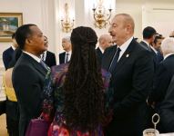 President Ilham Aliyev, First Lady Mehriban Aliyeva attend dinner hosted on behalf of Recep Tayyip Erdogan in Ankara (PHOTO)