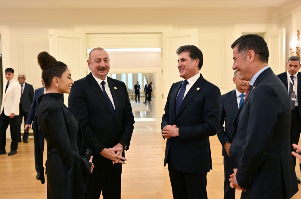President Ilham Aliyev, First Lady Mehriban Aliyeva attend dinner hosted on behalf of Recep Tayyip Erdogan in Ankara (PHOTO)
