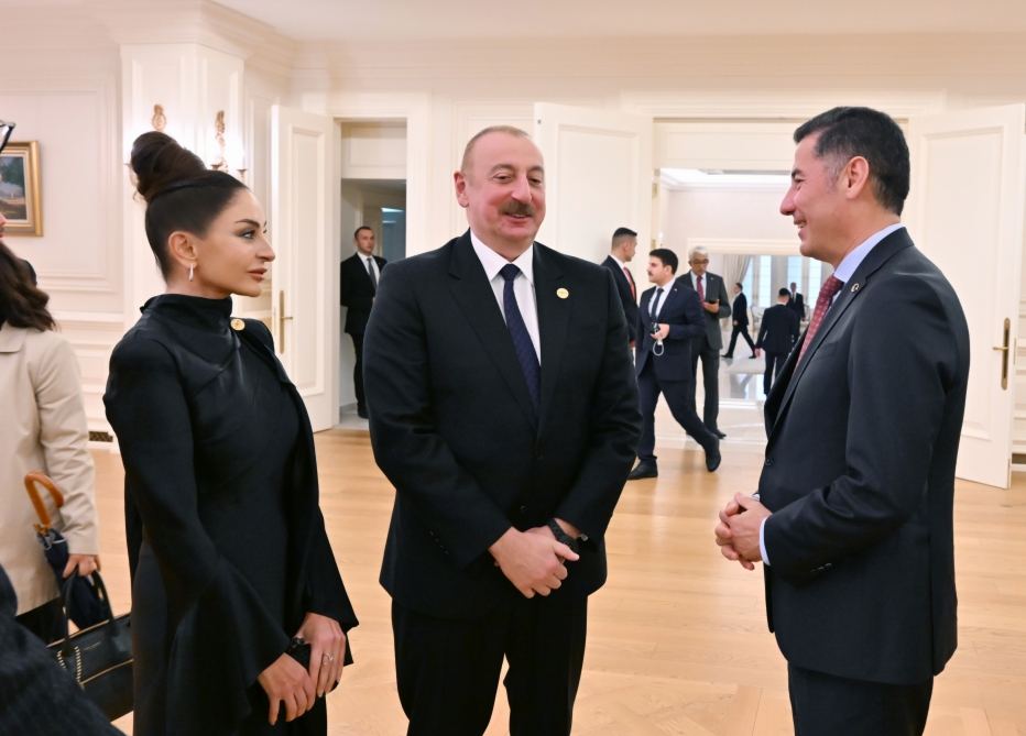 President Ilham Aliyev, First Lady Mehriban Aliyeva attend dinner hosted on behalf of Recep Tayyip Erdogan in Ankara (PHOTO)