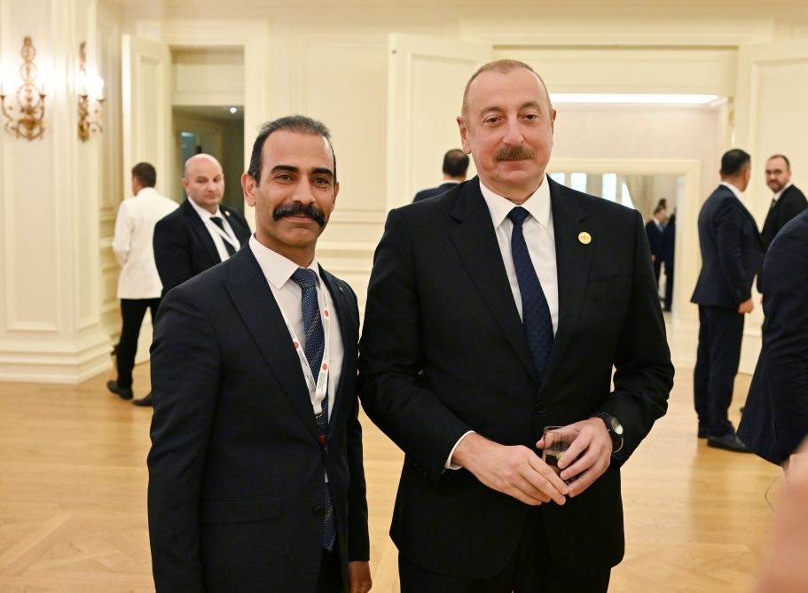 President Ilham Aliyev, First Lady Mehriban Aliyeva attend dinner hosted on behalf of Recep Tayyip Erdogan in Ankara (PHOTO)