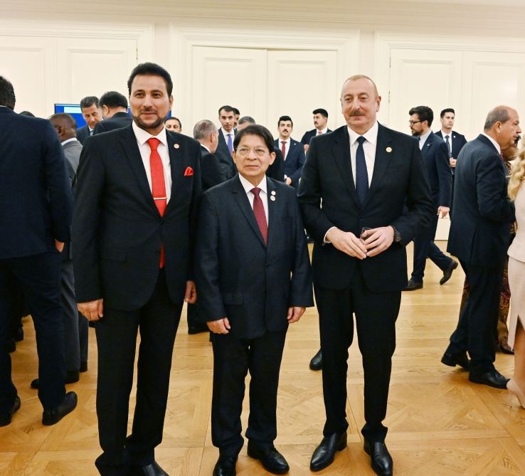 President Ilham Aliyev, First Lady Mehriban Aliyeva attend dinner hosted on behalf of Recep Tayyip Erdogan in Ankara (PHOTO)