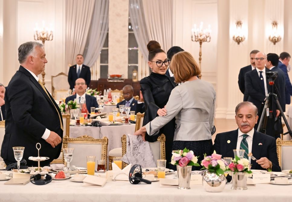 President Ilham Aliyev, First Lady Mehriban Aliyeva attend dinner hosted on behalf of Recep Tayyip Erdogan in Ankara (PHOTO)