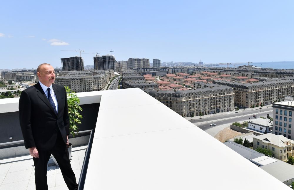 President Ilham Aliyev participates in inauguration ceremony of new administrative building of Ministry of Agriculture in Baku (PHOTO/VIDEO)