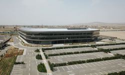 President Ilham Aliyev attends opening ceremony of first stage of Alat Free Economic Zone (PHOTO/VIDEO)