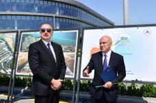 President Ilham Aliyev attends opening ceremony of first stage of Alat Free Economic Zone (PHOTO/VIDEO)