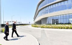 President Ilham Aliyev attends opening ceremony of first stage of Alat Free Economic Zone (PHOTO/VIDEO)