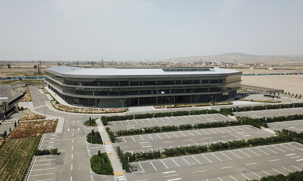 President Ilham Aliyev attends opening ceremony of first stage of Alat Free Economic Zone (PHOTO/VIDEO)