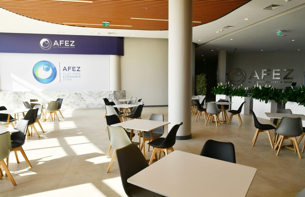 President Ilham Aliyev attends opening ceremony of first stage of Alat Free Economic Zone (PHOTO/VIDEO)