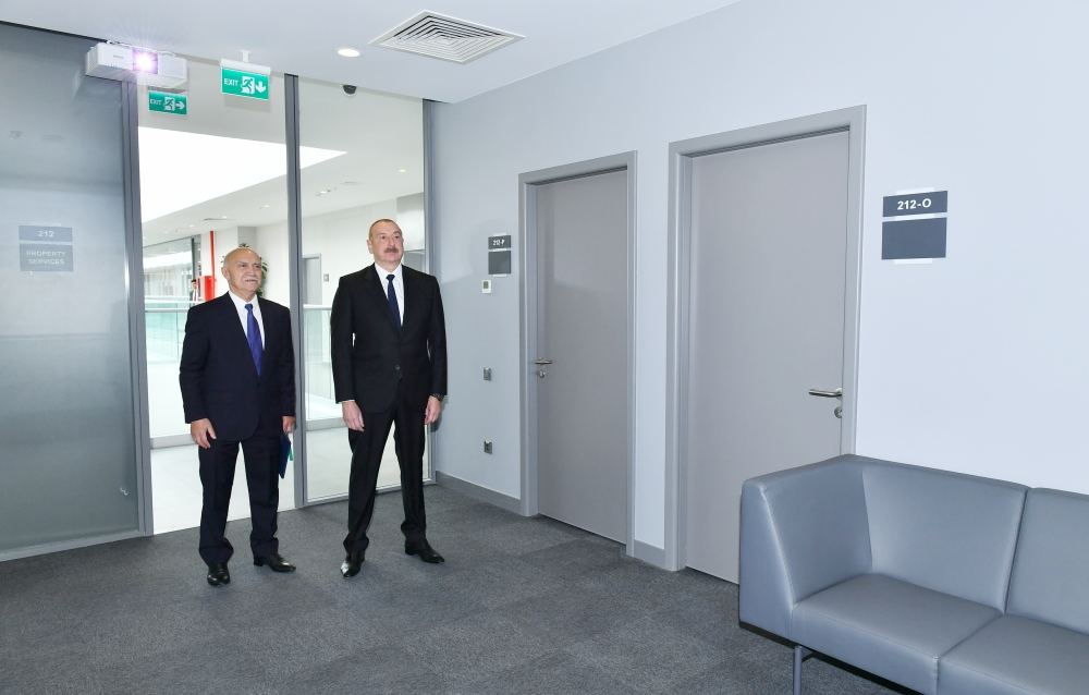 President Ilham Aliyev attends opening ceremony of first stage of Alat Free Economic Zone (PHOTO/VIDEO)