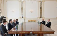 President Ilham Aliyev receives founder and CEO of Starwood Capital Group (PHOTO/VIDEO)