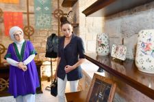 First Lady Mehriban Aliyeva, First Lady Emine Erdogan visit Icherisheher (PHOTO/VIDEO)