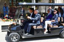First Lady Mehriban Aliyeva, First Lady Emine Erdogan visit Icherisheher (PHOTO/VIDEO)