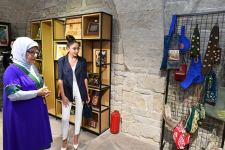 First Lady Mehriban Aliyeva, First Lady Emine Erdogan visit Icherisheher (PHOTO/VIDEO)