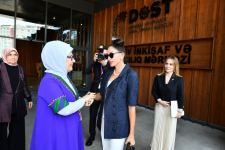 First Lady Mehriban Aliyeva, First Lady Emine Erdogan get acquainted with activity of DOST Center for Inclusive Development and Creativity in Baku (PHOTO)