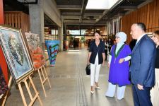 First Lady Mehriban Aliyeva, First Lady Emine Erdogan get acquainted with activity of DOST Center for Inclusive Development and Creativity in Baku (PHOTO)