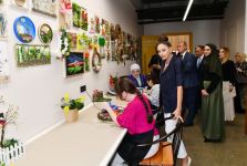 First Lady Mehriban Aliyeva, First Lady Emine Erdogan get acquainted with activity of DOST Center for Inclusive Development and Creativity in Baku (PHOTO)