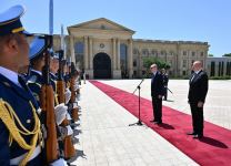 Official welcome ceremony held for President Recep Tayyip Erdogan in Baku (PHOTO/VIDEO)