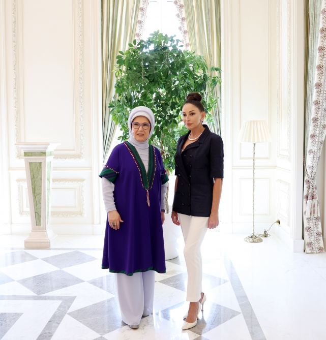 Joint working lunch held between Presidents of Azerbaijan, Türkiye (PHOTO)