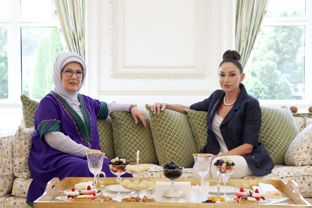 Joint working lunch held between Presidents of Azerbaijan, Türkiye (PHOTO)