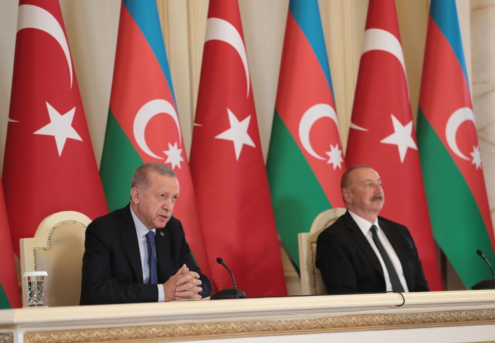 Work done in liberated territories show how rapidly Azerbaijan is developing - President of Türkiye