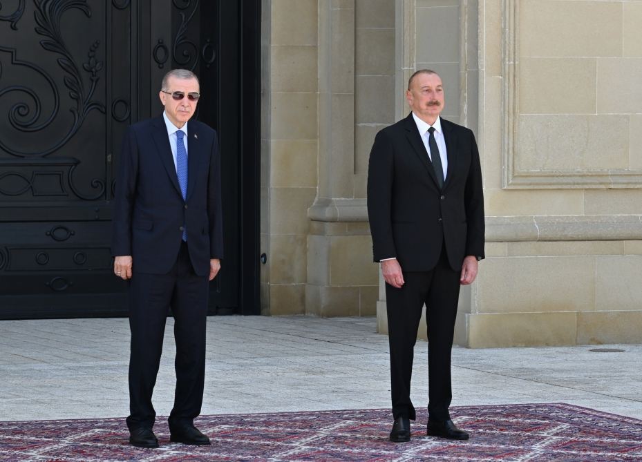 Official welcome ceremony held for President Recep Tayyip Erdogan in Baku (PHOTO/VIDEO)