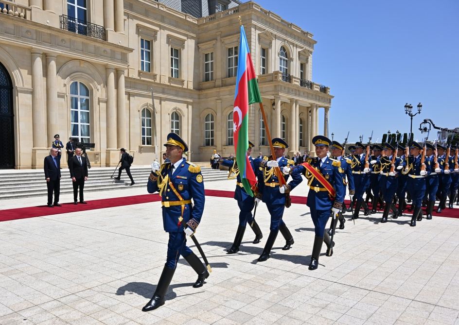 Official welcome ceremony held for President Recep Tayyip Erdogan in Baku (PHOTO/VIDEO)