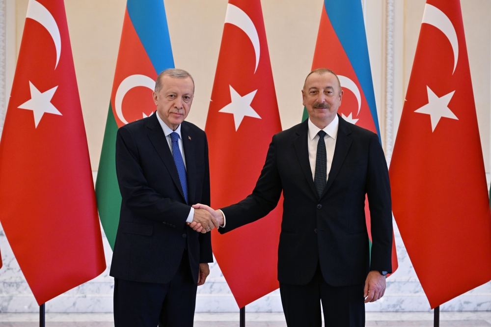 President Ilham Aliyev, President Erdogan hold one-on-one meeting (PHOTO/VIDEO)