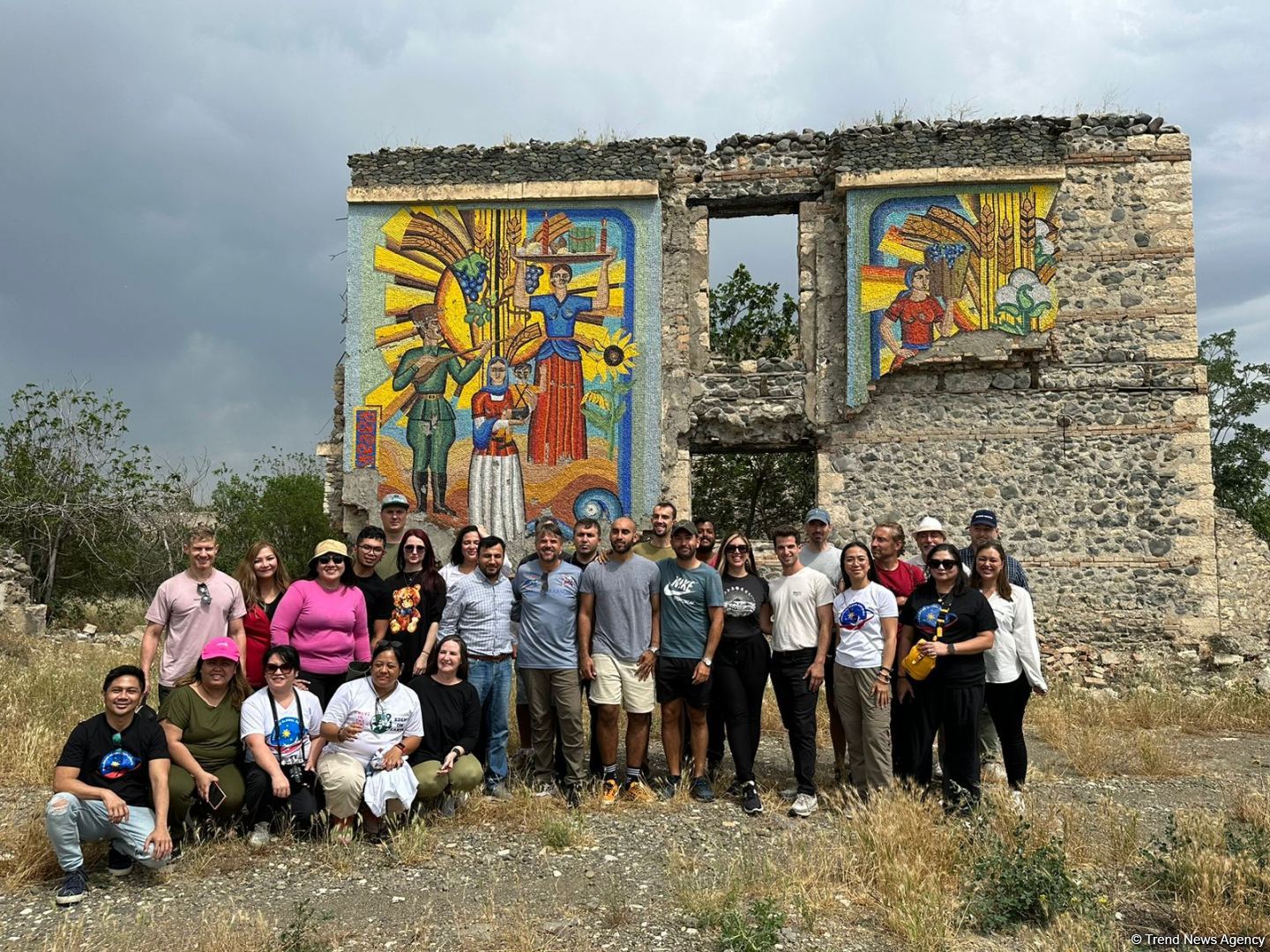 Foreign travelers’ trip to Azerbaijan’s Agdam district wraps up (PHOTO)
