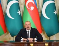 President Ilham Aliyev, Pakistani PM make press statements (PHOTO/VIDEO)