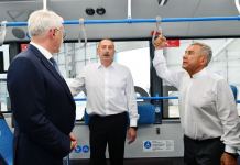 President Ilham Aliyev, Rais of Russia's Tatarstan attend opening of Auto Leasing Azerbaijan LLC in Araz Valley Economic Zone Industrial Park (PHOTO/VIDEO)