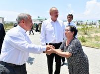 President Ilham Aliyev, Rais of Russia's Tatarstan visit Aghali village in Zangilan (PHOTO/VIDEO)
