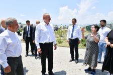 President Ilham Aliyev, Rais of Russia's Tatarstan visit Aghali village in Zangilan (PHOTO/VIDEO)