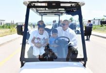 President Ilham Aliyev, Rais of Russia's Tatarstan visit Aghali village in Zangilan (PHOTO/VIDEO)