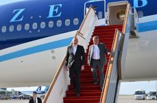 President Ilham Aliyev, Rais of Russia's Tatarstan leave Zangilan International Airport for Baku (PHOTO/VIDEO)