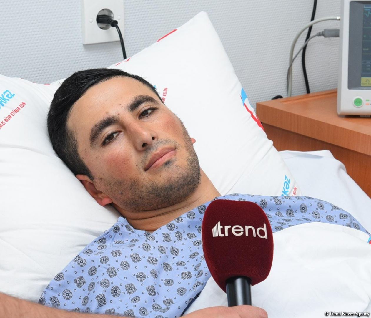 Azerbaijani soldier endures multiple leg surgeries following attack of Armenian troops