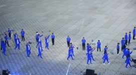 Azerbaijani delegation marches at opening ceremony of III European Games (PHOTO)