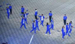 Azerbaijani delegation marches at opening ceremony of III European Games (PHOTO)