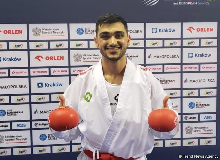 Azerbaijani karateka reaches semifinals of 2023 European Games in Krakow