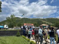 Representatives of diplomatic corps visit Flag Square in Azerbaijan’s Lachin district (PHOTO)