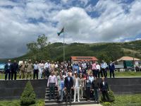 Representatives of diplomatic corps visit Flag Square in Azerbaijan’s Lachin district (PHOTO)