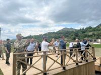 Representatives of diplomatic corps visits boulevard created on bank of Khakari River in Azerbaijan’s Lachin district (PHOTO)