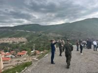 Delegation of diplomatic corps visits village of Zabukh in Azerbaijan’s Lachin district (PHOTO)