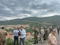 Delegation of diplomatic corps visits village of Zabukh in Azerbaijan’s Lachin district (PHOTO)