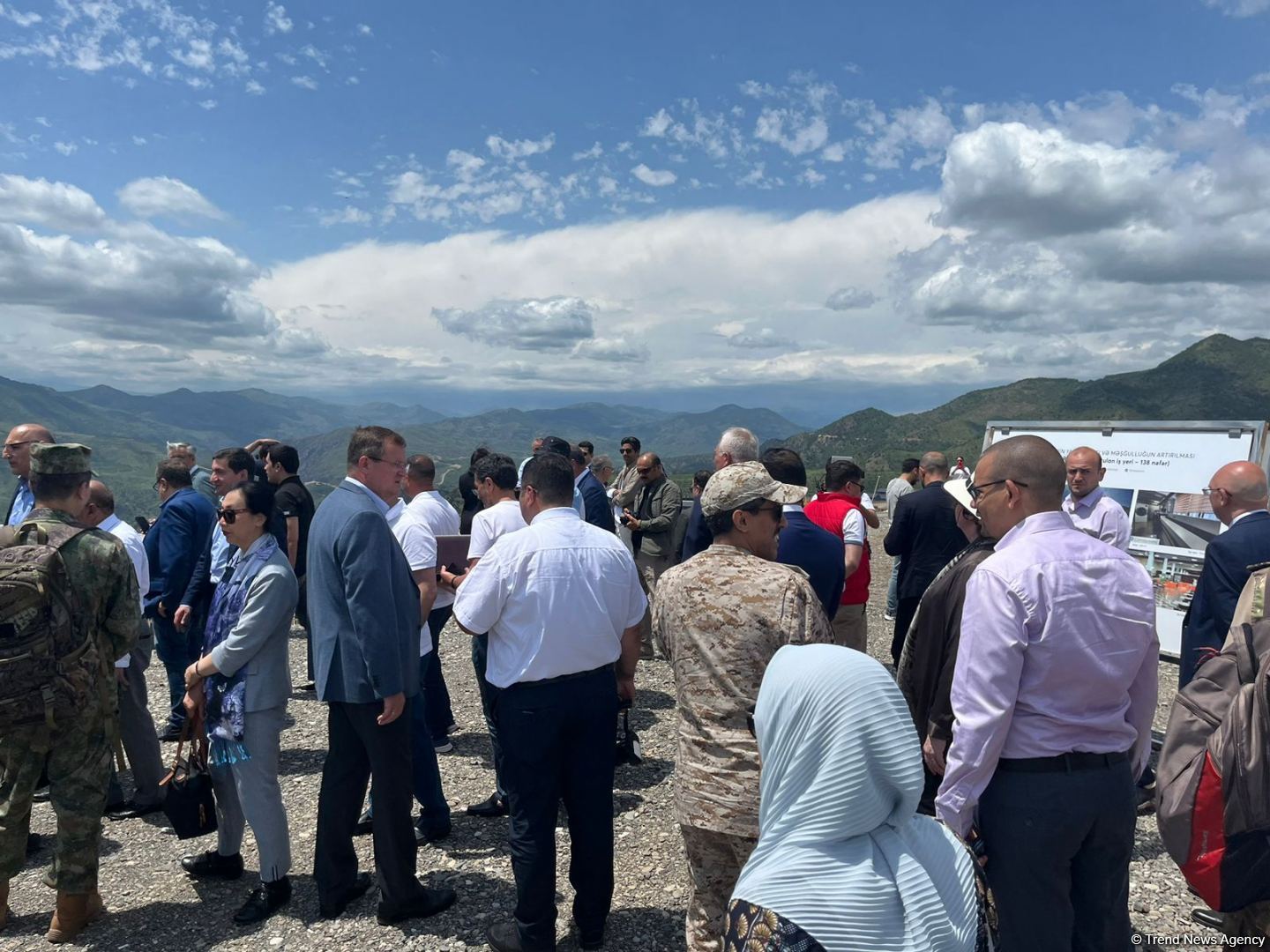 Representatives of diplomatic corps get acquainted with agro-industrial park under construction in Azerbaijan’s Lachin district (PHOTO)