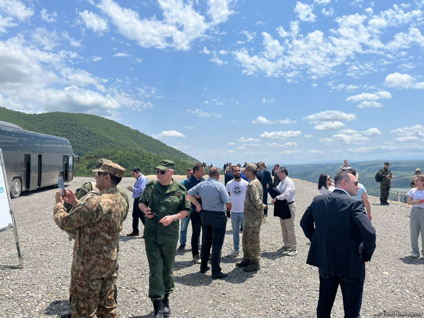 Representatives of diplomatic corps get acquainted with agro-industrial park under construction in Azerbaijan’s Lachin district (PHOTO)
