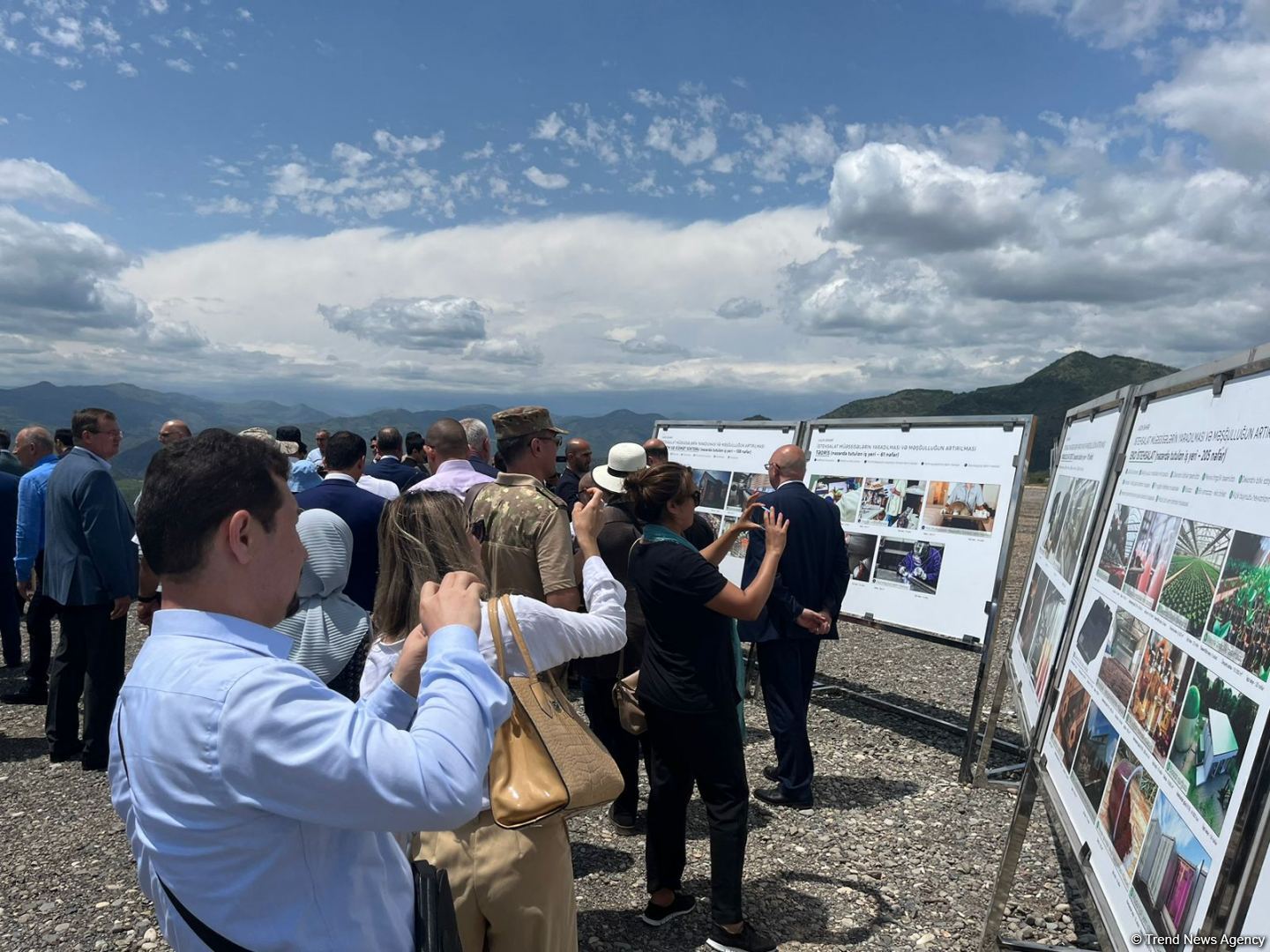 Representatives of diplomatic corps get acquainted with agro-industrial park under construction in Azerbaijan’s Lachin district (PHOTO)