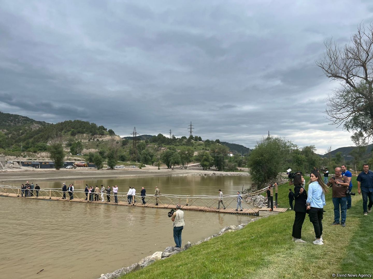 Representatives of diplomatic corps visits boulevard created on bank of Khakari River in Azerbaijan’s Lachin district (PHOTO)