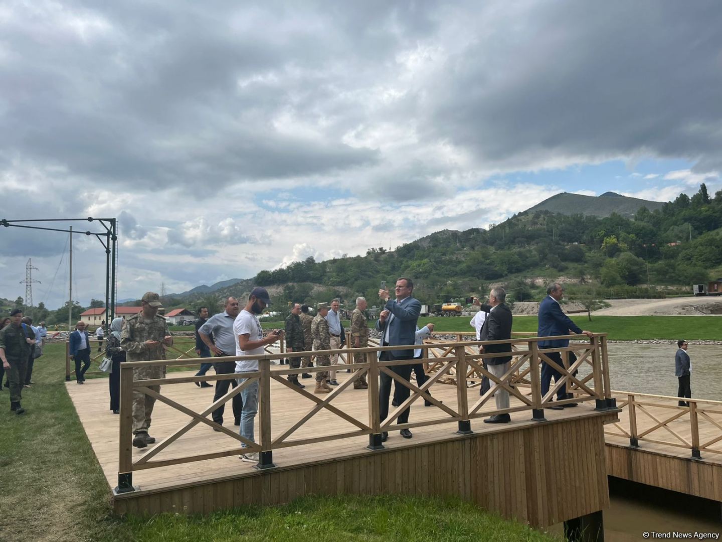 Representatives of diplomatic corps visits boulevard created on bank of Khakari River in Azerbaijan’s Lachin district (PHOTO)