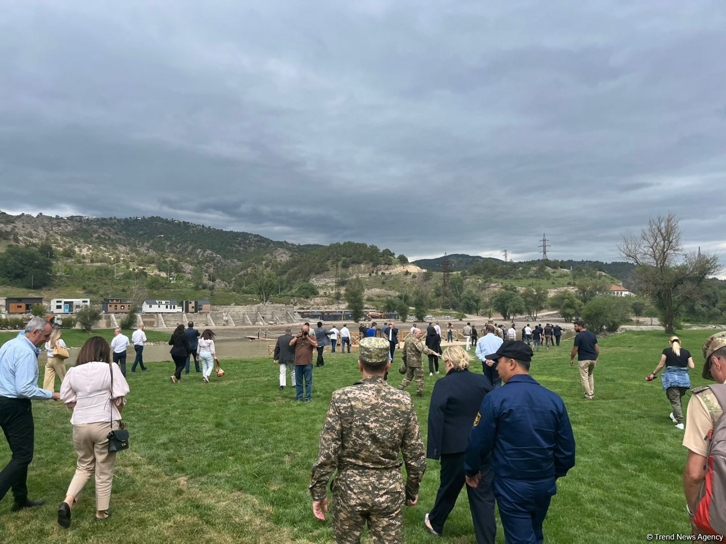 Representatives of diplomatic corps visits boulevard created on bank of Khakari River in Azerbaijan’s Lachin district (PHOTO)